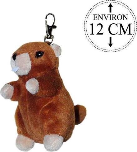 Image du produit TopSpirit Porte-clés marmotte en peluche, 12cm