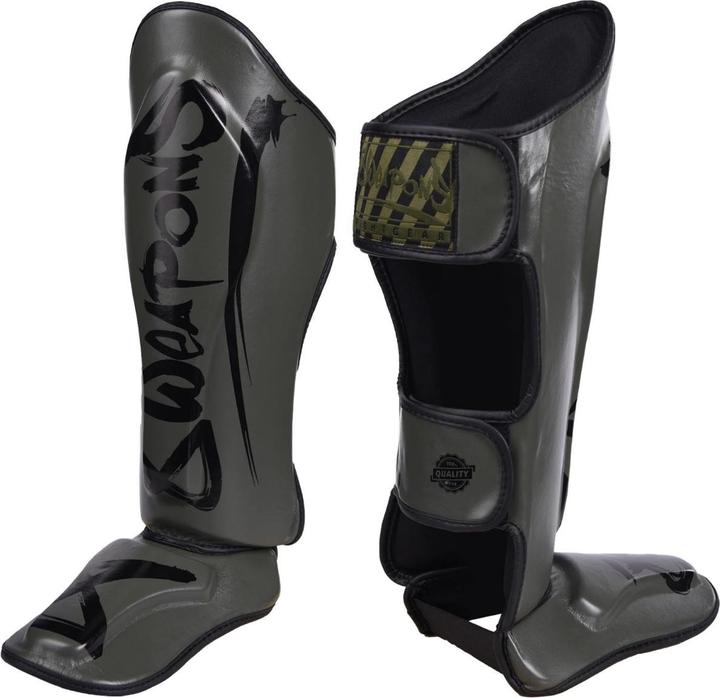 8Weapons Schienbeinschoner, Unlimited 2.0, olive-black, S (S)
