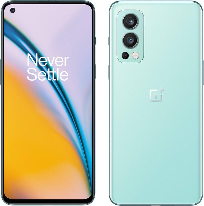 Actual product image OnePlus Nord 2 (8GB) (128 GB, Blue Haze, 6.43", Dual SIM, 50 Mpx, 5G)