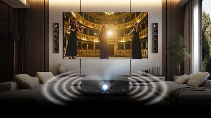 Produktbild Optoma UHZ68LV (UHD, 5000 lm, 1.2 - 1.92:1)