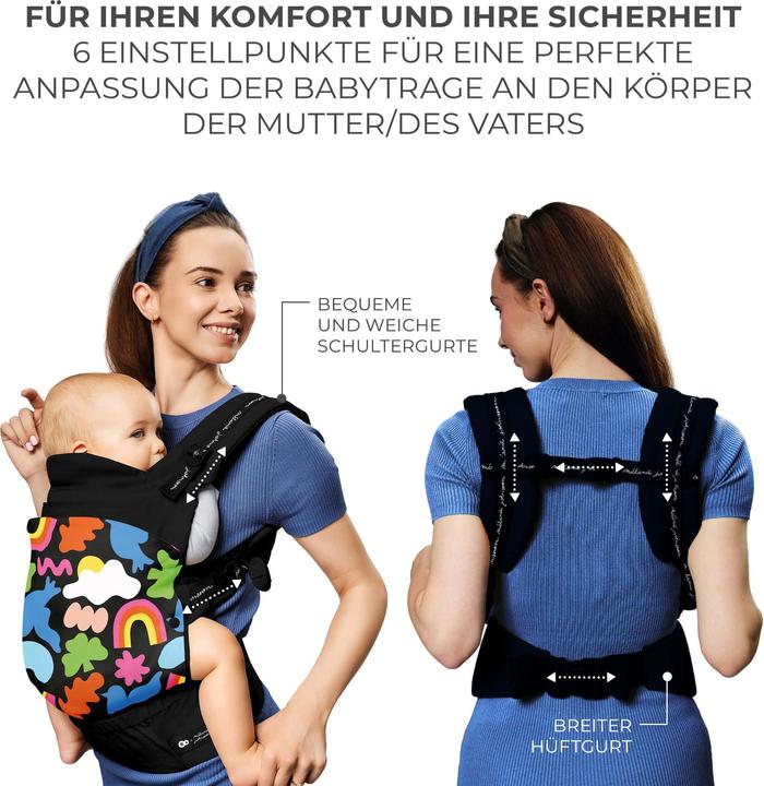 Produktbild KinderKraft Babytrage Huggy