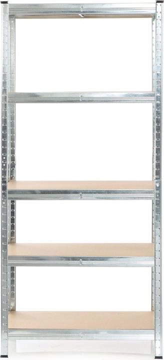 Produktbild Wiltec Schwerlastregal verzinkt 90x40x180cm Steckregal 875kg Werkstattregal