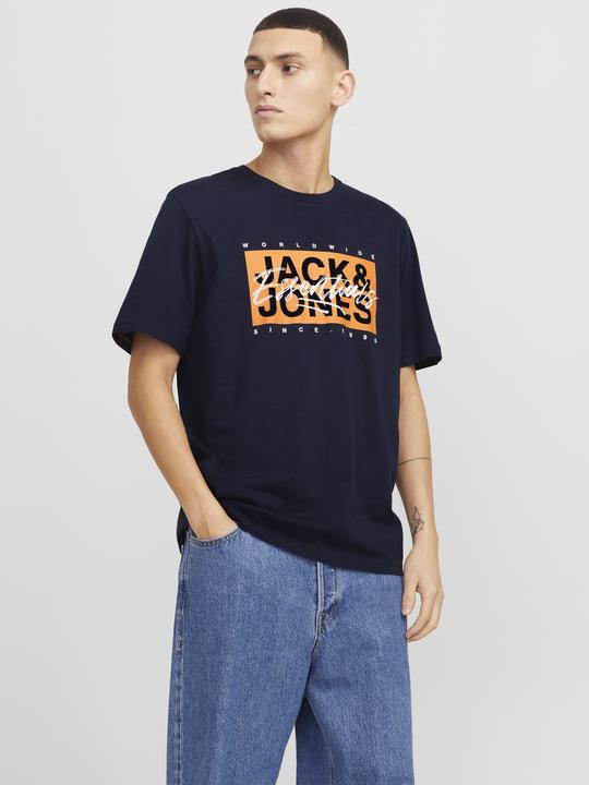 Actual product image Jack & Jones Logo round neck T-shirt T-shirt (XS)