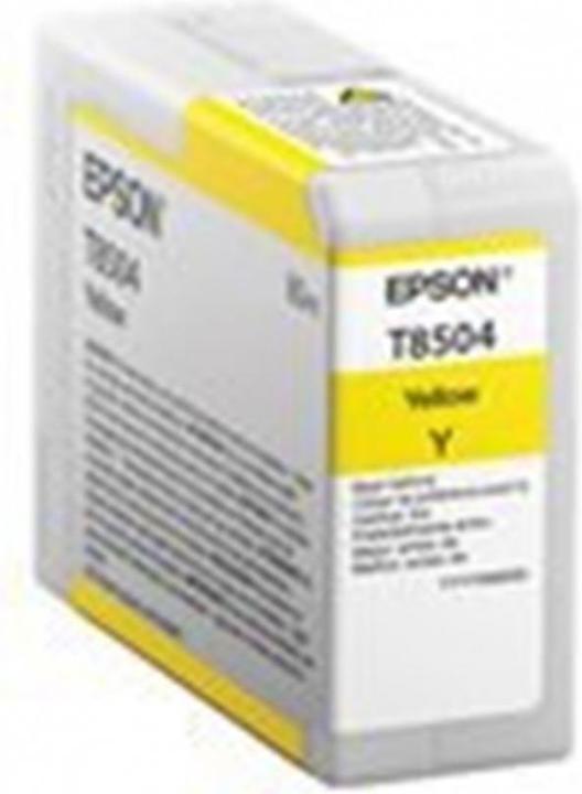 Actual product image Epson T8504 UltraChrome HD (Y)