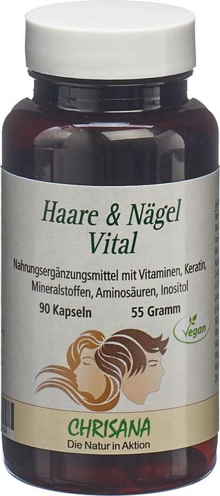 Chrisana Haare & Nägel Vital Kaps (90 Stück, Kapseln, 79 g)