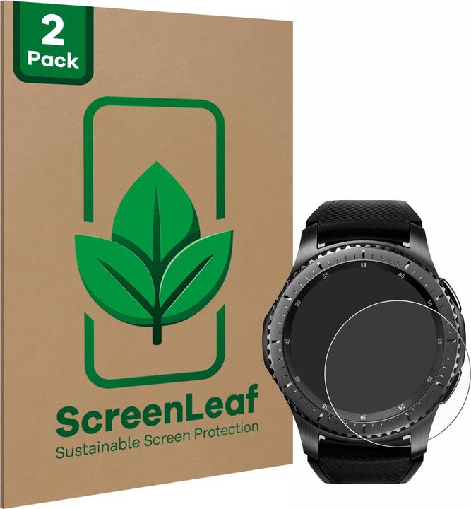 Immagine prodotto ScreenLeaf Pellicola protettiva sostenibile Pellicola protettiva dello schermo chiara trasparente (Gear S3 Frontier)