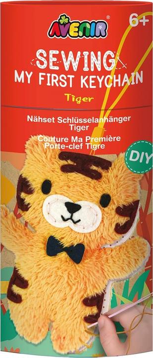 Actual product image Avenir Sewing Set Keychain Tiger
