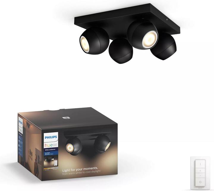Actual product image Philips Hue Buckram Base (1000 lm, GU10)