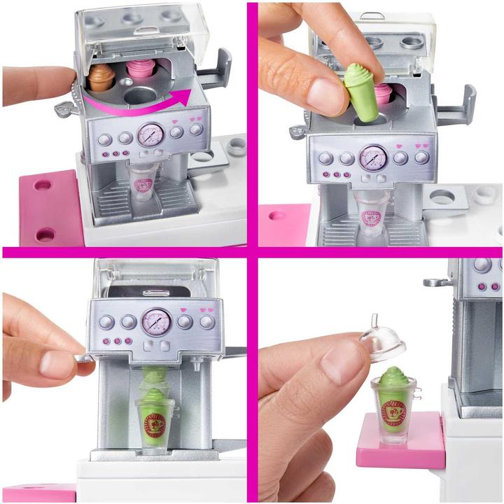 Produktbild Barbie Naschcafé Spielset und Puppe