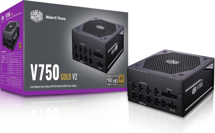 Actual product image Cooler Master V750 Gold V2 (750 W)