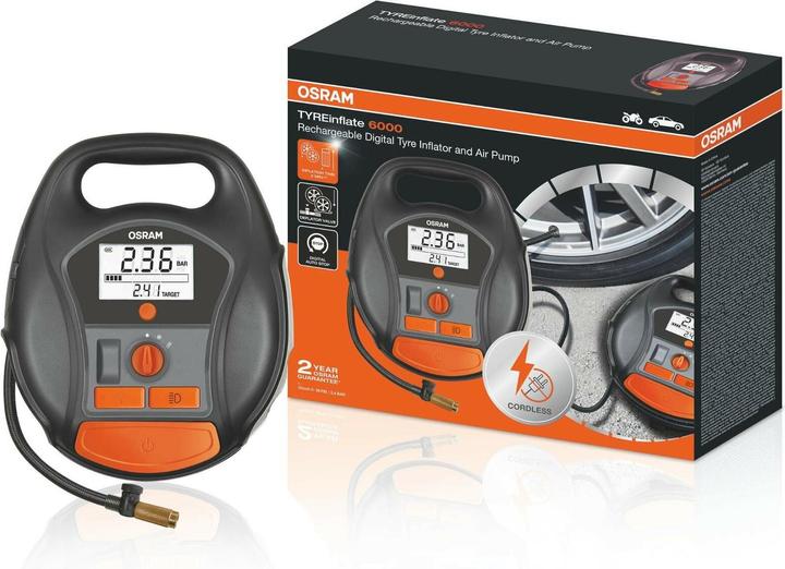 Produktbild Osram Tyreinflate 6000 (5.50 Bar, 0 l)
