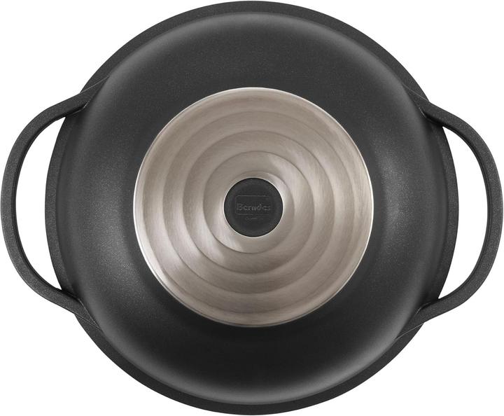 Produktbild Berndes Wok mit Glasdeckel Induction (32 cm, Wok Pfanne, Aluminiumguss)