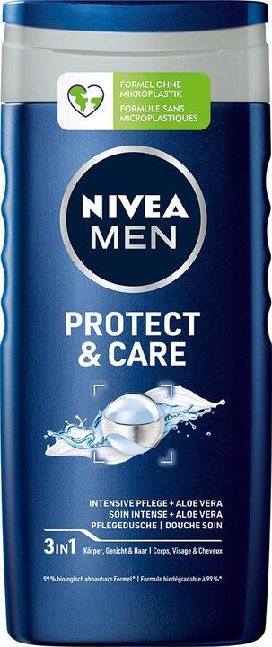 Actual product image NIVEA MEN Protect & Care shower gel (250 ml)
