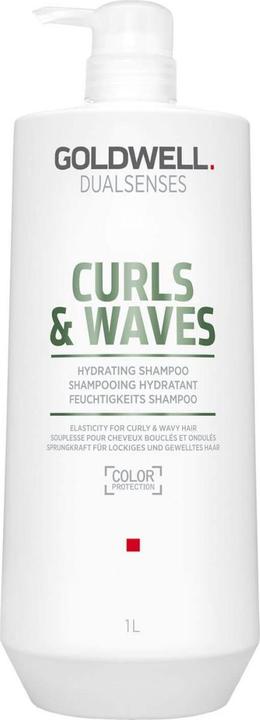 Produktbild Goldwell Dualsenses Curls&Waves nawilżający szampon do włosów 1000ml (Flüssiges Shampoo)
