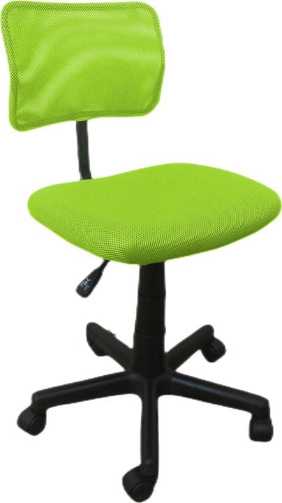 Image du produit HTI-Living Chaise de bureau réglable en hauteur Fancy vert fluo