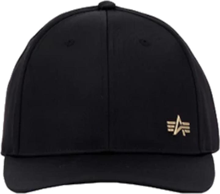 Alpha Industries Mütze METAL LABEL Basecap (One Size)