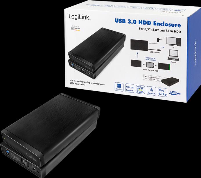 Actual product image LogiLink UA0284 (3.5")