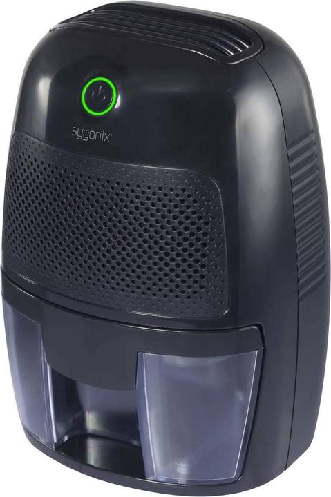 Actual product image Sygonix Dehumidifier 20 m² 22.5 W 0.25 l/day Black (20 m², 0.25 l/24h)