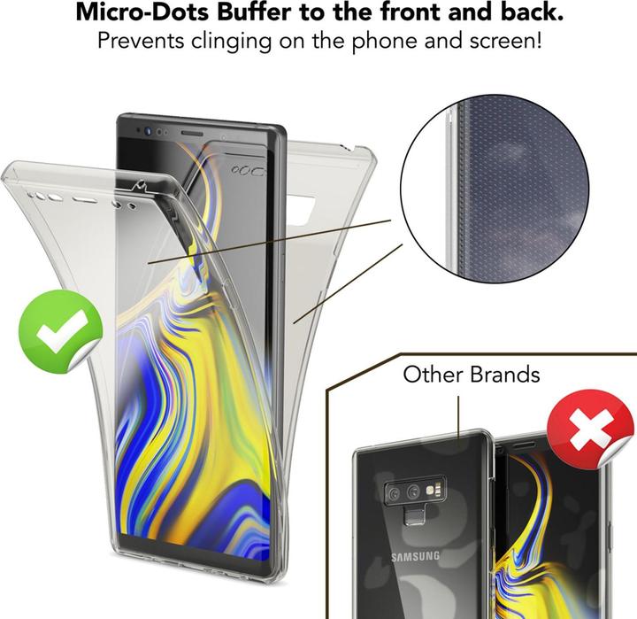 Produktbild Nalia 360 Grad Handyhülle (Samsung Galaxy Note 9)