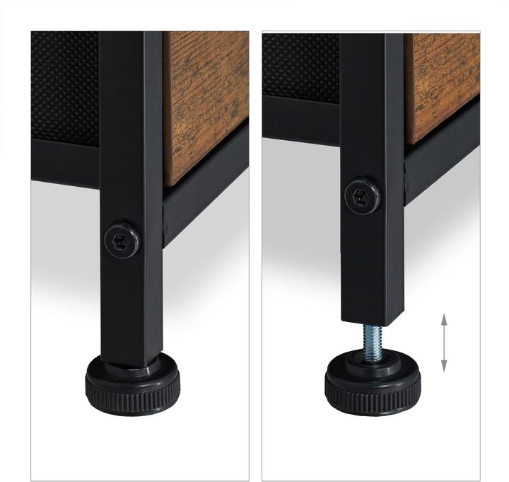 Actual product image Relaxdays Dresser (84 x 32 x 87 cm)