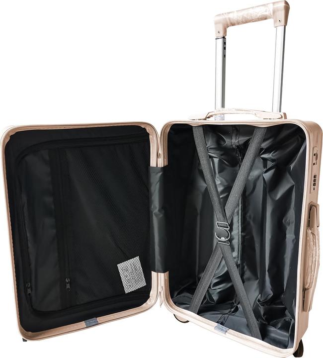 Actual product image NTK-Collection Hartschalenkoffer 2er-Set Leandra Pink (80 l, M (50 - 90l), L (90 - 115l))