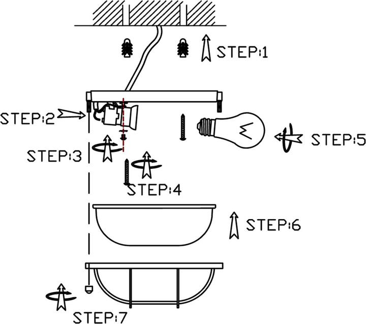 Actual product image Steinhauer Mexlite (E27)