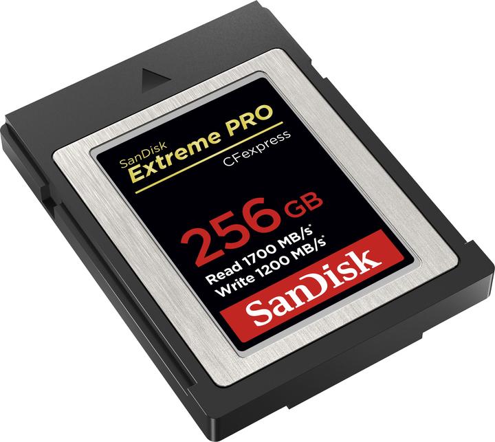 Actual product image SanDisk Extreme Pro (256 GB, CFexpress type B)