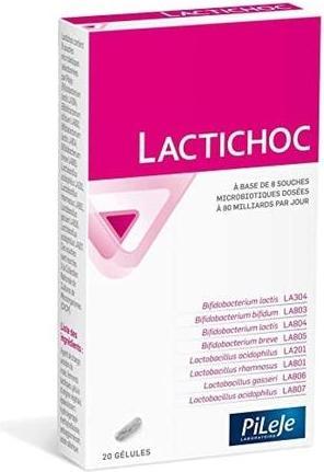 PiLeJe Lactichoc 20 Capsules (Körpermilch)