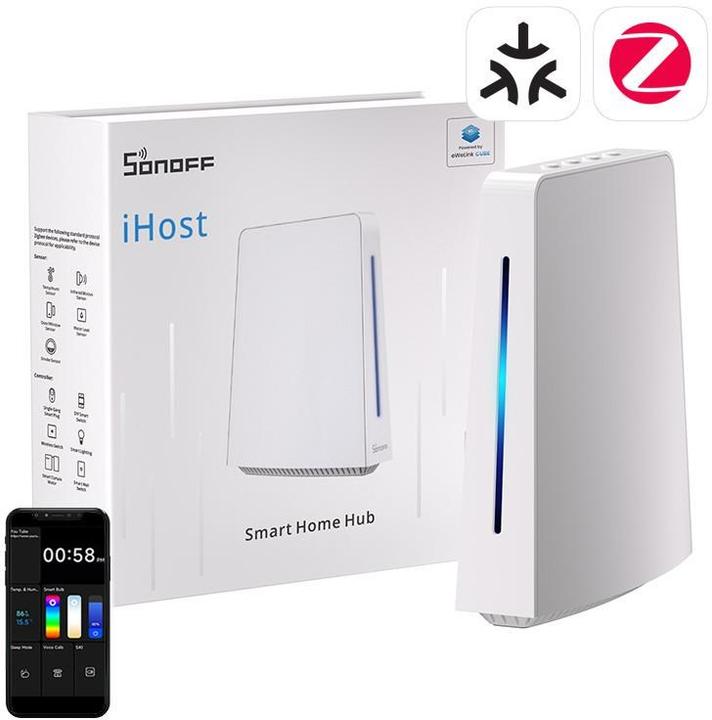 Produktbild Sonoff Wi-Fi, ZigBee iHost Smart Home Hub AIBridge-26, 4GB RAM