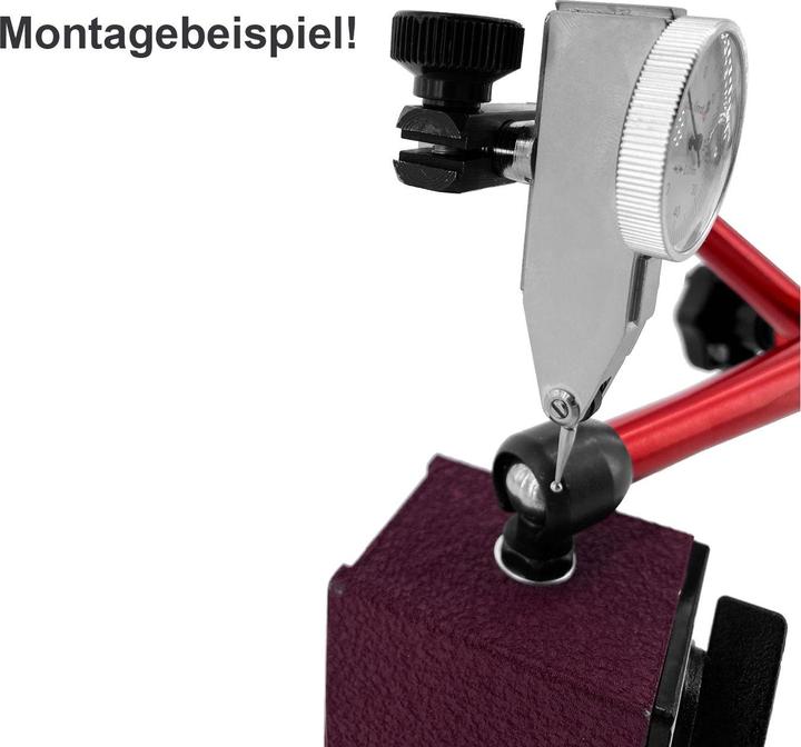 Produktbild Paulimot Fühlhebelmessgerät für Messstativ 0,8 mm, Ø 32 mm (0.08 cm)
