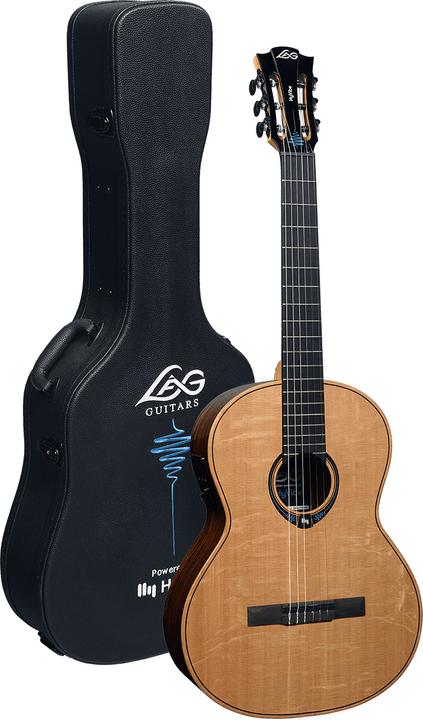 Actual product image Lâg Guitars HyVibe CHV30E (Acoustic guitar, Bogey, Spruce)