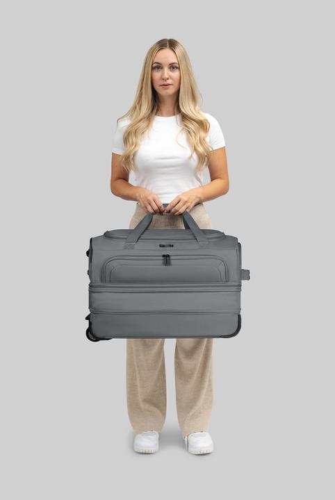 Produktbild Redolz Duffle Essentials 2 Rollen Reisetasche 55 cm mit Dehnfalte (43 l)