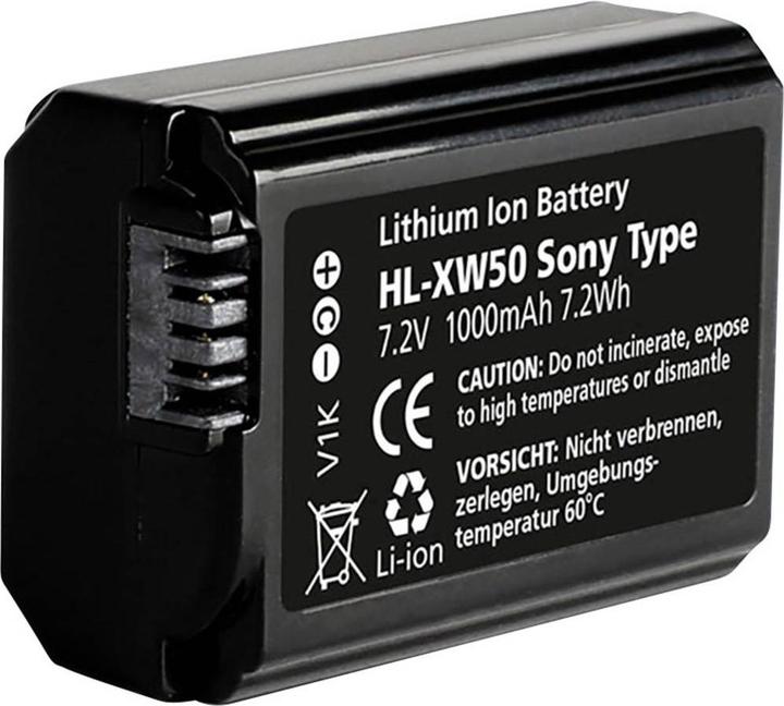 Image du produit Hähnel Batterie de remplacement HL-XW50, pour So NP-FW50 (Batterie de l'appareil photo)