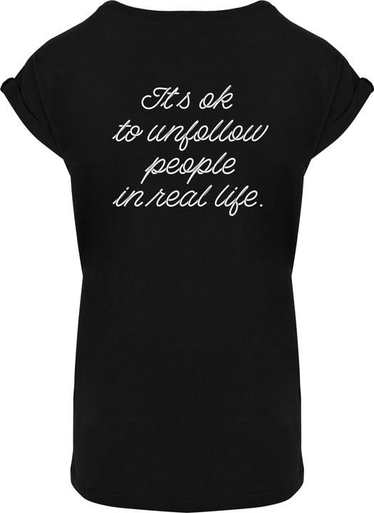 Actual product image Merchcode Ladies Heartbreak X Extended Shoulder Tee - 111573 (XS)