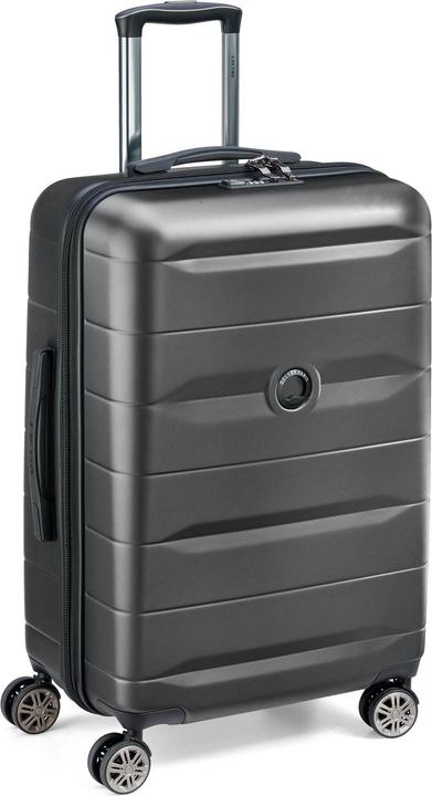 Actual product image Delsey Comete Plus Trolley Case - 67 cm - Black (69 l, L (90 - 115l))