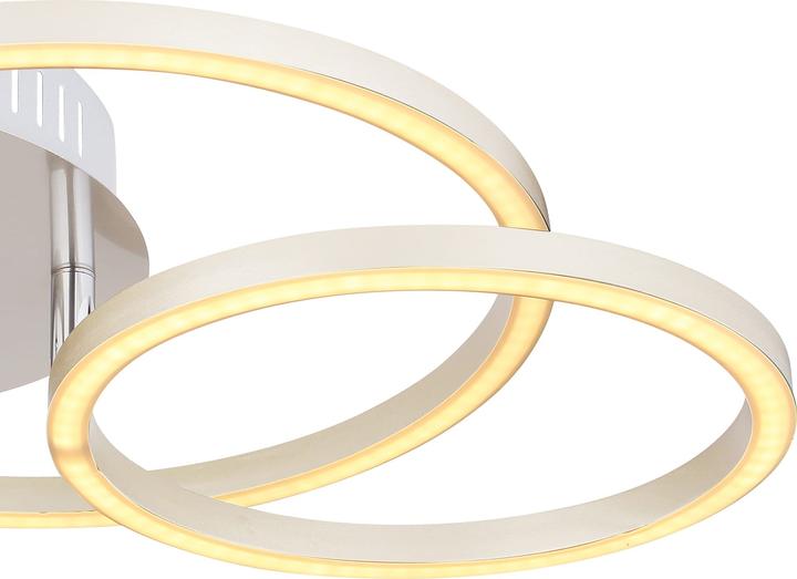 Actual product image Globo Ceiling light Kendy metal matt 1xLED (1500 lm)