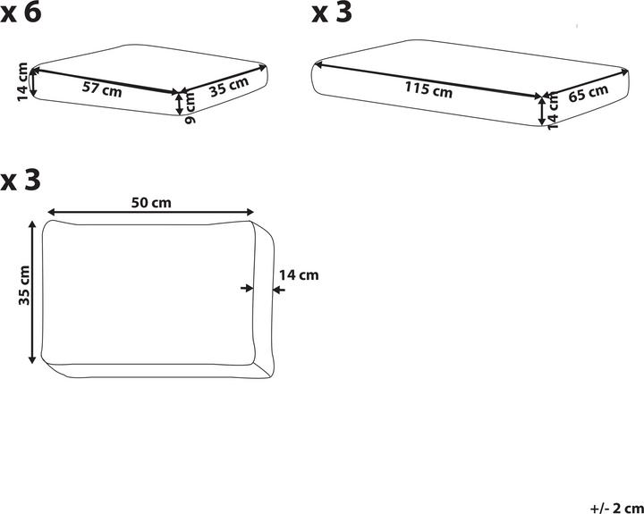 Actual product image Beliani Rima Iii