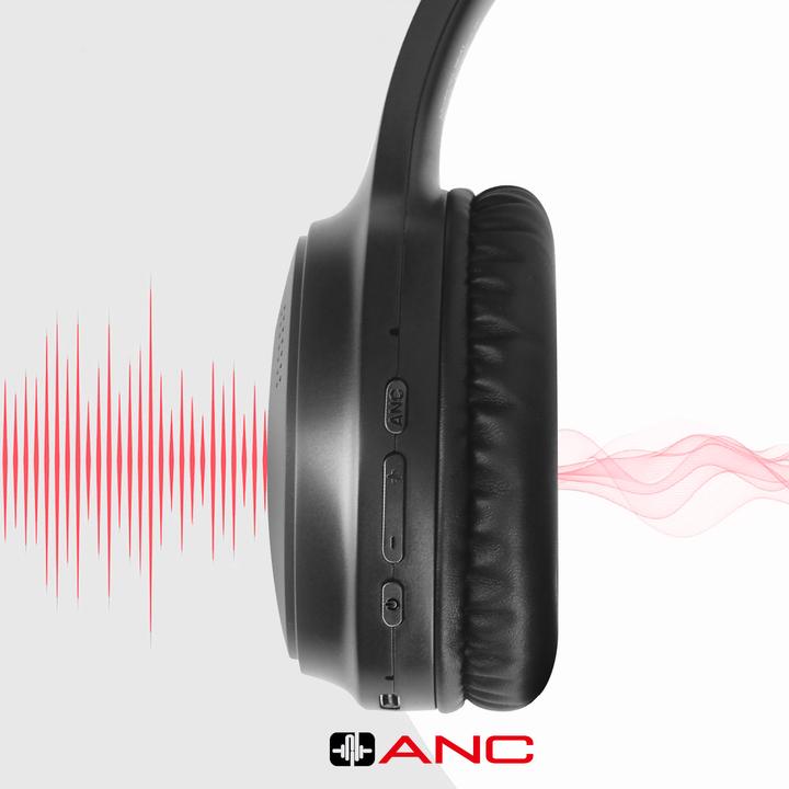 Image du produit xO Casque Bluetooth BE41 noir ANC (ANC, Sans fil)
