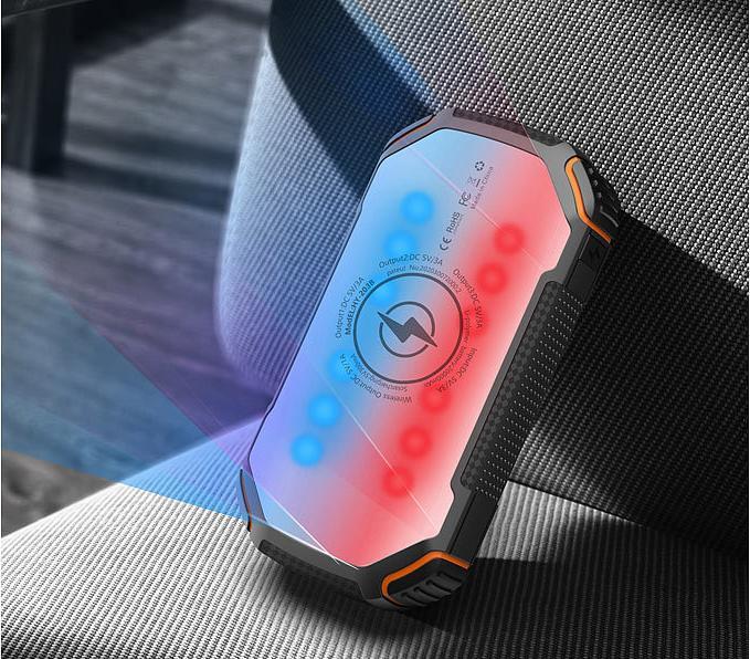 Produktbild Revolt Solar-Powerbank mit 20 Ah (20000 mAh, 15 W, 74 Wh)