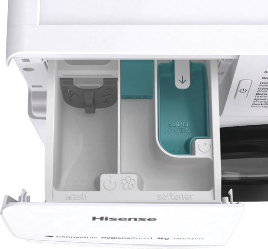 Immagine prodotto Hisense WF3V943BW/BLX (9 kg, A sinistra, Spina UE)