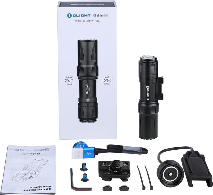 Actual product image Olight Odin Mini (13.56 cm, 1250 lm)
