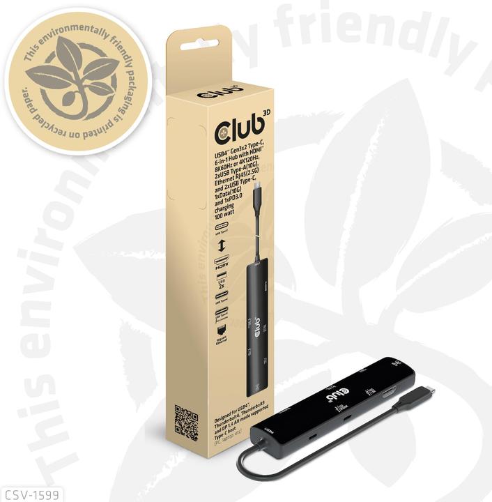Immagine prodotto Club 3D CSV-1599 (USB-C, 1 Porti)