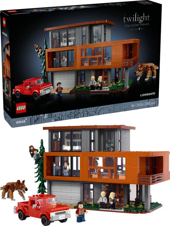 Produktbild LEGO Das Haus der Cullens aus Twilight (21354, LEGO Ideas, LEGO Seltene Sets)