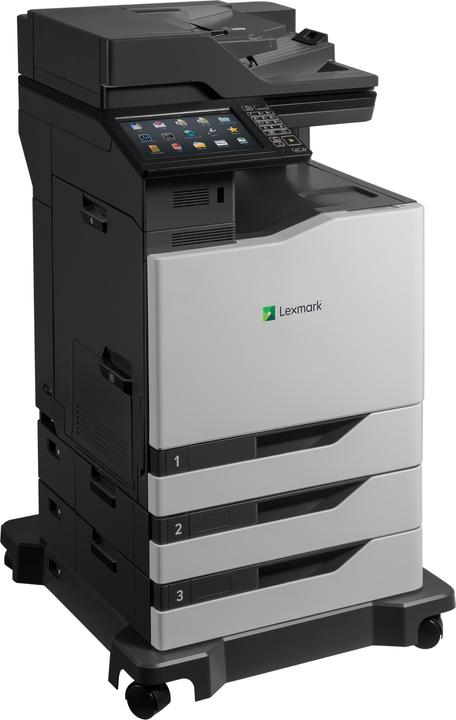 Lexmark CX825dte MFP color A4 Laser Printer 52ppm Duplex print scan copy fax Duplex (Laser, Colour)