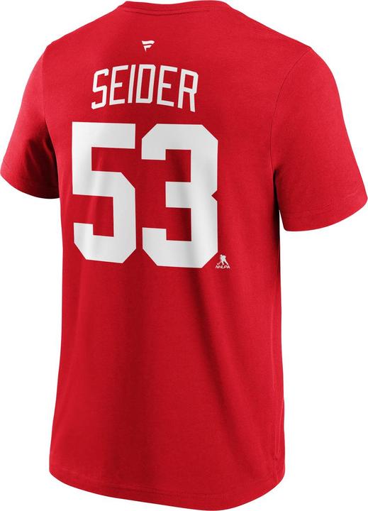 Actual product image Fanatics Detroit Red Wings N&N Graphic T-Shirt Seider 53 XL (XL)