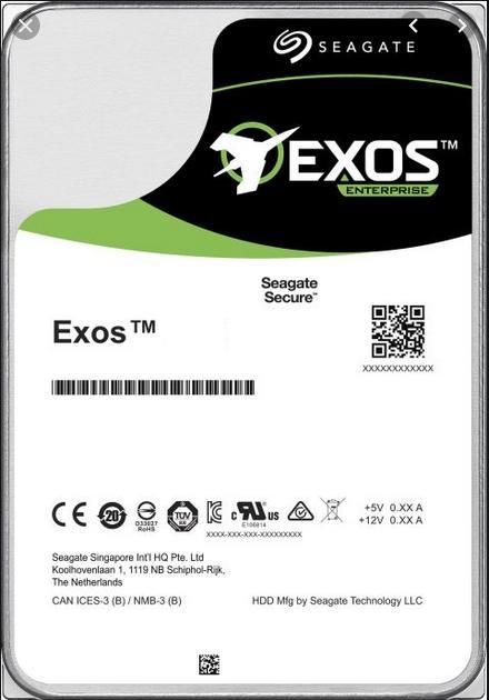 Produktbild Seagate Exos X16 ST16000NM002G (16 TB, 3.5")