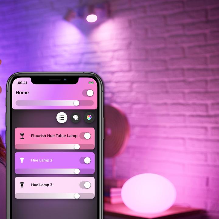 Actual product image Philips Hue Flourish table light (806 lm, E27)