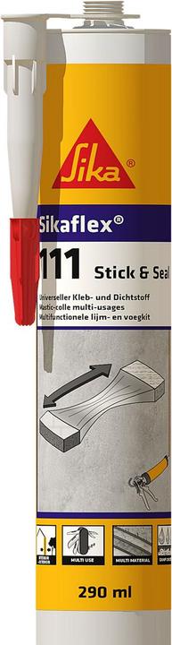 Sika Sikaflex-111 Stick und Seal (0.42 kg, White, 290 ml)