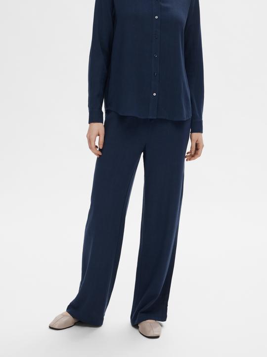 Image du produit Selected Femme Pantalon en lin mélangé (44)
