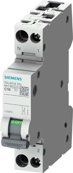 Produktbild Siemens 5SL6013-7KL Leitungsschutzschalter 13 A